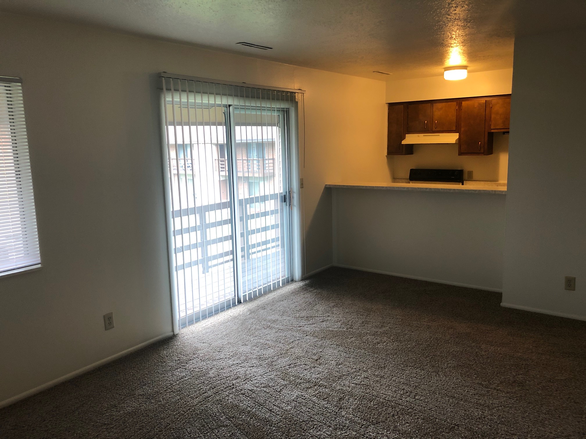 Living room at Elkhart Green Apartments, Elkhart, IN 46517